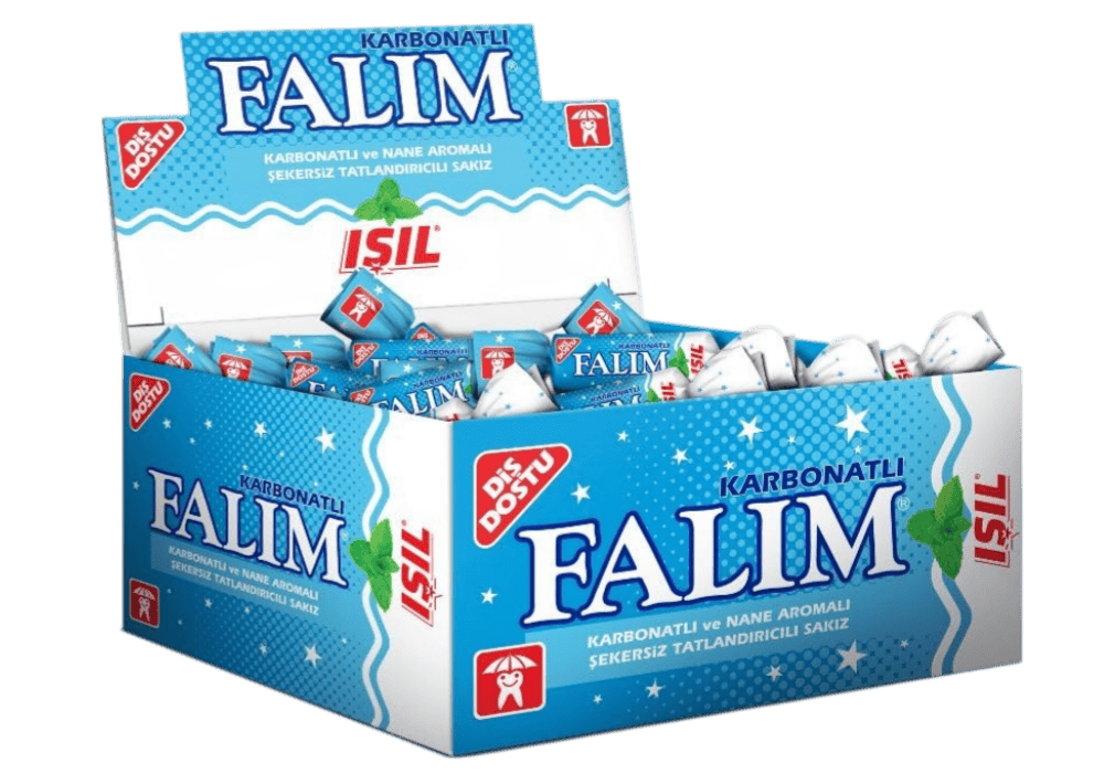 Falim Plain Gum - Carbonate & Mint Grass