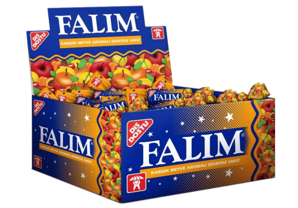 Sugarless Falim Plain Gum Fruit Mix